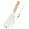 Amazon Beech Handle Ferramentas de churrasco ao ar livre Pá para churrasco Pá Teppanyaki Pá de cozinha Conjunto de pá de alimentos