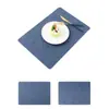 Manteles Individuales Se Seleccionan Cuidadosamente de Tela Popular Estilo Nórdico Cuadrados de Cuero Vajilla Sencilla Manteles Individuales y Manteles de Mesa de Alta Gama