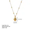 Collar de Acero Inoxidable con Cerezas de Fruta para Mujer Oro 18K Lujo Accesible Cadena Clavicular Pequeña Simple Joyería Versátil que No se Desvanece