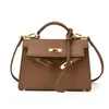 Bolso Satchel Casual Elegante Cuadrado Pequeño para Mujer 2025 Otoño Nueva Moda Elegante Exquisito Moderno Bolso de Hombro Único Cruzado