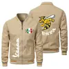 Primavera 2025 Comercio Exterior Transfronterizo Ropa de Hombre Logo de Motocicleta Ligera Casual Chaqueta de Hombre Abrigo de Béisbol Top para Hombre