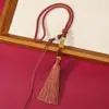Franjas Franjas, Franjas de Brocado Song, Sachês de Estilo Antigo, Enfeites de Mão, Cordas Penduradas, Acessórios para Joias DIY, Cordas Penduradas de Brocado Song