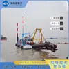 Escavadeira de roda de caçamba equipamento de dragagem interior barco de sucção com cortador totalmente hidráulico dragador de ouro dragador