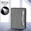 Encendedor de cigarrillos 2 en 1 con luz LED y carga USB, paquete de 10 unidades, fabricado en Wenzhou.