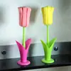 Suministro Directo de Fábrica esponja Cepillo para tazas biberón limpieza de vasos Cepillo para tazas mango largo esponja cepillo de limpieza cepillo para tazas