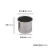 Acero Inoxidable 304 Taza Recta Portavasos Taza para Medicina Sin Asa Medidor de Arroz Taza de Hierro 1000ml 3000ml Barril Recto