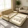 Sofá-cama inflável automático de veludo, bestseller transfronteiriço para duas pessoas, sofá dobrável para lazer em acampamento, poltrona preguiçosa portátil