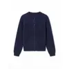 Suéter Tejido sin Costuras de Cachemir Cepillado Lavado Estilo Perezoso Retro Cardigan Tejido para Mujer 'Letm Se Sumerge en el Romance'
