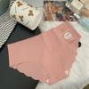 Estilo de deseo puro lindo oso Ropa interior para niña de Seda de Hielo 7A antibacteriana entrepierna de algodón alargada Cintura Baja Calzoncillos sin costuras al por mayor