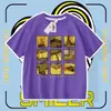 Camiseta de Manga Corta con Mercancía del Juego "Cross-Border Foreign Trade Backrooms" para Hombres, Mujeres y Niños, Top de Media Manga Base Moderno