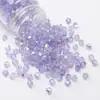 Cuentas de Arroz de Doble Punta de Dos Colores Aurora de Súper Alta Calidad de 4 mm, Cuentas Sueltas para Pulsera, Collar, Joyería Hecha a Mano con Cuentas, Accesorios