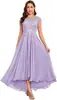Amazon Vestido de Noche Comercio Exterior Europeo y Americano Nuevo Elegante Delgado Vestido Fiesta Fiesta Banquete Vestido Largo