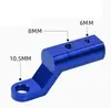 Soporte Popular Transfronterizo para Espejo Retrovisor de Motocicleta, Soporte de Extensión de Aleación de Aluminio de Alta Calidad, Soporte para Conducir Vehículos Eléctricos