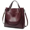 Bolsa de Mão em Couro Oleado 2026 Nova Moda Bolsa Grande Estilo Coreano Bolsa de Ombro Bolsa Transversal Bolsa Feminina Fabricante Atacado