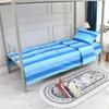 Juego de tres piezas al por mayor de fábrica para dormitorio de estudiantes, juego de tres piezas para cama individual de personal: sábana, funda nórdica, funda de almohada, juego de tres piezas para litera escolar