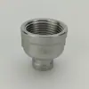 Reductor de fundición de acero inoxidable 304, accesorio de rosca interior, conector de fontanería de diámetro variable 316 con rosca interior