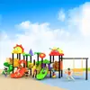 Parque de Diversões Grande Deslizador Externo Combinação de Tobogãs Equipamento de Playground Externo Comunitário Instalações de Brincadeiras Infantis