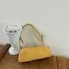Bolsa de bowling feminina estilo coreano 2026 nova primavera-verão super popular color blocking de alta qualidade para ombro, para o trabalho, sob o braço