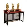 Mesa de Altar Doméstica para Guanyin e o Deus da Riqueza, Mesa de Oferendas Simples Estilo Novo Chinês, Mesa de Incenso, Mesa de Adoração