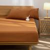 Sábana Individual Original Nantong Suyi Home Goods Estilo Japonés Muji Xichuan Algodón 100% Calidad de Algodón Lavado Sábana Simple Color Sólido