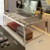 Soporte para monitor de computadora, soporte de enfriamiento para laptop, base para pantalla de escritorio, organizador de escritorio