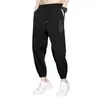 Pantalones de Trabajo de Seda Helada de Verano para Hombre, Pantalones Jogger Sueltos, Pantalones Deportivos Cortos de Secado Rápido, Pantalones Casuales de Talla Grande, Modernos