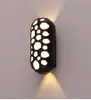 2024 creativa nueva lámpara de pared LED emisora de luz nórdica habitación dormitorio pared de fondo lámpara de pared impermeable exterior venta al por mayor