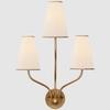 Luminária de Parede Americana de Tubo de Vidro Totalmente em Cobre Luxo Acessível Design Simples Original para Estudo Casa Sala de Estar Quarto Hotel