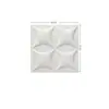 CTZS Pegatina de Pared con Relieve de Diamante de Pergamino Antiguo Papel Tapiz de Espuma Tallada Europea de Lujo Estilo Clásico Romántico Autoadhesivo Impermeable a Prueba de Polvo Para Comedor Fondo de Sofá Decoración de Pared 35x35cm