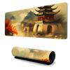 Jogo estilo animação videogame computador teclado grande pad mouse pad antiderrapante espessado uma geração de cabelo