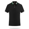 Overol de manga corta para mujer estampado de logo verano té de leche grupo empresarial de catering ropa de clase camiseta Polo estampado