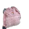 Ropa Infantil Colección Primavera 2026: Camiseta Elegante de Malla con Estampado, Jeans para Niños de Preescolar, Nuevos Conjuntos de Primavera