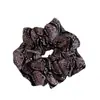 Diadema de Scrunchie Versátil de Gama Alta Estampado Paisley Suave para Cola de Caballo Baja Perezosa o Moño Accesorio para el Cabello