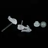 Diseño de Nicho Tulipán Pendientes de Resina Alto Sentido Pendientes de Moda Simple Temperamento Estilo Mori Versátil Temperamento Mujeres