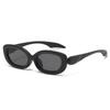 Óculos de Sol Femininos Estilo Coreano Fosco de Alto Padrão com Armação Oval Design Anti-ultravioleta Moda Óculos de Sol Anti-ultravioleta