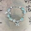 [Caixa com 100 Peças Atacado] Barraca de Exposição de Templo de Mercado Noturno Pulseiras Vidro Vidro Ornamentos de Mão Novo Estilo Chinês Estilo Quente