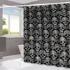Amazon Halloween Murciélago Fantasma Cortina de Ducha para Baño Hogar Impermeable a Prueba de Moho Cortina de Ducha Cortina de Ducha para Separación de Inodoro