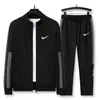 Traje de cárdigan Chaqueta empalmada Primavera y Otoño Traje casual para hombre Cuello alto Ropa deportiva para estudiantes Chaqueta Traje de pareja
