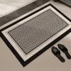 Alfombrilla Absorbente para Suelo de Baño, Alfombra de Baño, Alfombrilla Suave de Barro de Diatomeas Antideslizante de Goma, Felpudo para Inodoro, Felpudo para Lavabo