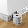 Fábrica de comercio exterior transfronterizo al por mayor azulejo imitación mármol PVC zoclo autoadhesivo línea de cintura tira decorativa pegatina de zoclo