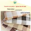 Junfa pelúcia Ponto 8x 8 xadrez de flanela 220g veludo dupla face estampa inverno roupa de casa tecido de pelúcia