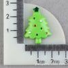 Copos de Nieve Accesorios de Navidad Accesorios de Resina Tocado Pasador Material Pegamento de Crema DIY Funda de Teléfono Celular Flor para Agujero de Zapato