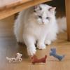 Fábrica de Suministros para Mascotas El Juguete Más Vendido de Amazon Juguete de Peluche Interactivo para Gatos con Hierba Gatera para Masticar y Limpiar Dientes