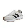 Nuevo modelo de zapatillas de estudiante de cintura fina para mujer, de suela gruesa, transpirables, para primavera y verano, zapatillas de papá de moda 2025 para mujer