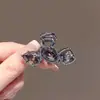 Nuevo amor cristal rosa pinza pequeña de agarre clip para flequillo lateral clip superior moda temperamento volumen de cabello menos media horquilla de tamaño pequeño