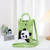 Bolso de Hombro Cruzado Bolso para Teléfono Móvil Bolso de Mano para Llevar a Mano Estilo Abuelo Panda de Chengdu en stock