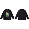 Suministro Mayorista Transfronterizo de Marca de Moda de Comercio Exterior Sudadera Pesada de Algodón con Cuello Redondo Chaqueta Larga de Tiburón 13