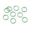 8/10mm Anel Aberto de Duplo Anel Pintado Colorido Doce Acessórios para Joias DIY Anel de Conexão para Pulseira Colar Material de Anel de Ferro