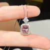 Colgante de plata de ley con incrustaciones de espinela natural Explosions para mujer venta directa de fábrica Europa y Estados Unidos superventas soporte de gema natural
