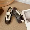 Nuevo diseño 2026, zapatillas de entrenamiento alemanas de punta redonda, zapatillas casuales para mujer, cómodas para usar todo el día, colección de otoño, suela suave, ligeras, estilo coreano
